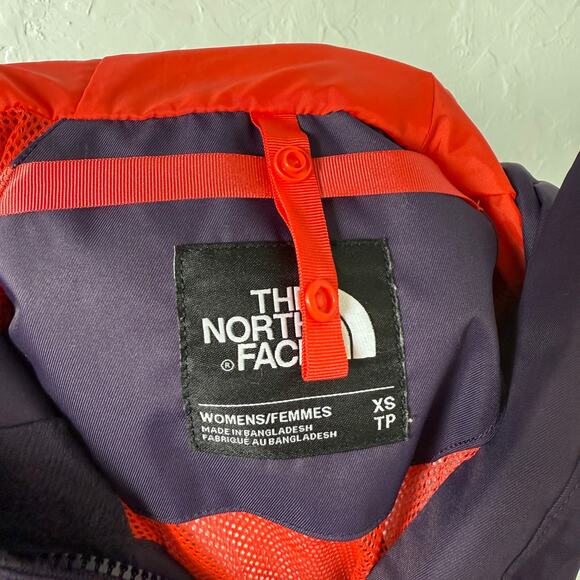 The North Face Coat Jacket Women's XS Waterproof Full zip Rain Hooded Y4-22 - Picture 5 of 6